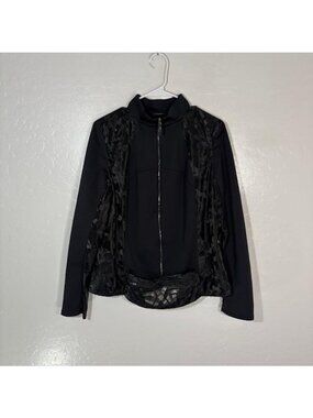 PXG Jacket Womens XL Black Camo Softshell Packable Full Zip Golf Windbreaker